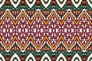 africano ikat sin costura modelo bordado antecedentes. geométrico étnico oriental modelo tradicional. ikat azteca estilo resumen vector ilustración. diseño para impresión textura,tela,sari,sari,alfombra.