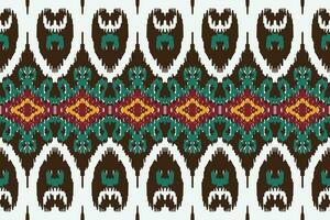 africano ikat cachemir modelo bordado antecedentes. geométrico étnico oriental modelo tradicional. ikat azteca estilo resumen vector ilustración. diseño para impresión textura,tela,sari,sari,alfombra.