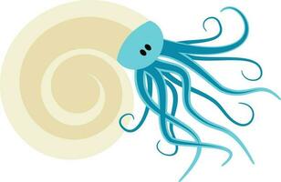 Octopus vector icon isolated on white background for your web and mobile app. logo concept