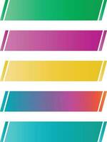 Colorful banner illustration design art vector