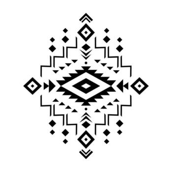 Aztec vector element.