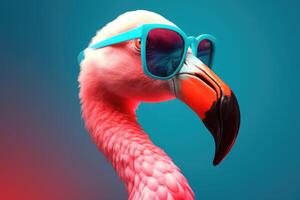 flamingo Bird . photo