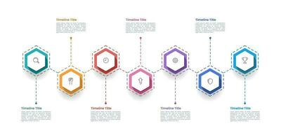 Timeline infographic company history step to success. vector illustration.