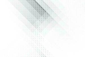 Abstract  white and gray color, modern design background with geometric shape and dot pattern. Vector illustration.