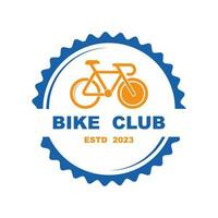 Bicycle shop logo design vector image, Bicycle logo concept icon vector, Simple design modern vector