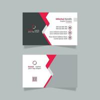 Modern print ready business card template pro vector