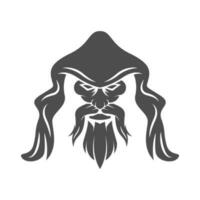 Wizard logo icon design vector