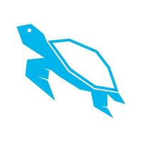 Tortuga logo icono diseño vector