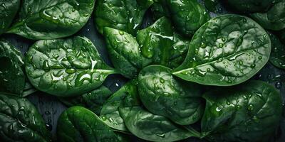. . Photo realistic set bundle of green eco healthy spinach herbs. Can be used like pattern background or graphic decoration. Graphic Art