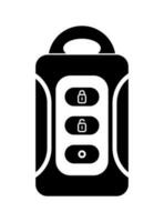 vector illustration of keyless smart icon on white background