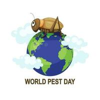 World Pest Day background. vector