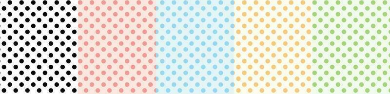 polka dot seamless pattern bab wrap vector