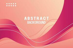 Amazing gradation color wave pattern background. Template for design of banner, greeting card, flyer, web, presentation, social media. vector