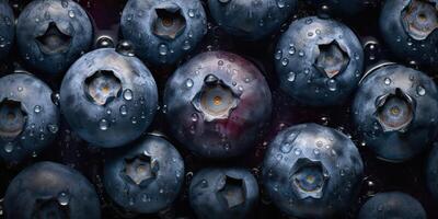 . . Macro shot pattern background fruit berry blueberry healthy vitamin. Graphic Art photo