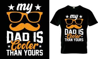 usted son el mejor papá un mamá podría ser contento del padre día mamá. del padre día camiseta soltero madre t- camisa. vector