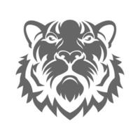 Tiger logo icon design vector