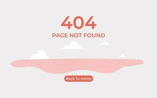 404 error, page not found, technical website problem vector