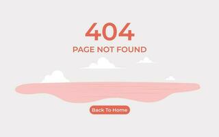 404 error, page not found, technical website problem vector