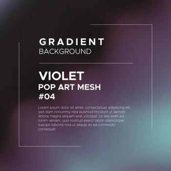 Violet Pop Art Gradient Mesh Background vector