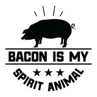 Bacon T-Shirt Funny Bacon Is My Spirit Animal Shirt Gift Bacon T-Shirt Funny Bacon Is My Spirit Animal Shirt Gift