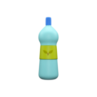 3d representación de botella elemento. png