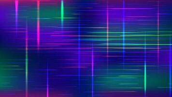 Colorful futuristic speed lines or rays on motion background vector