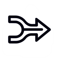 exemple droite La Flèche icône png clipart transparent Contexte gratuit