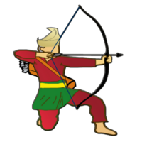 icon archery hold bow png