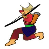 icon archery hold bow png