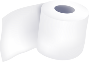 toilet 3d schattig element clip art PNG illustratie