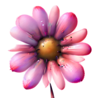 flor pintura elemento png