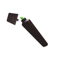 3d render do marcador caneta. png