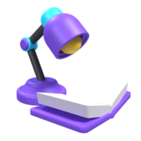 3D Illustration of Theme Learning png