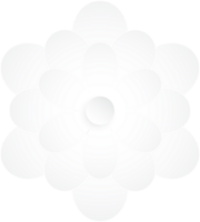 blomma, element av blommig papper skära. papper skära av blomma form och vår symbol. png