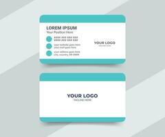 Modern medical doctor healthcare business card template vector