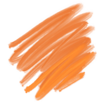 abstract oranje waterverf plons verf bekladden achtergrond cirkel png