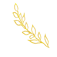 Gold funkeln Blatt Rahmen Kranz Design, Urlaub Bokeh, golden Vorlage png