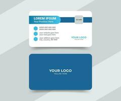 Professional healthcare medical business card design template vector