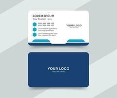 Modern medical healthcare service doctor business card template design vector