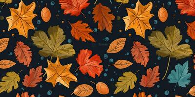 . . Autumn leafes background pattern. Can be used for graphic design or decoration. Grphic Art photo