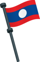 Laos asean vlag icoon. png