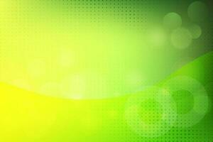 Green blurred background with halftone effect vector