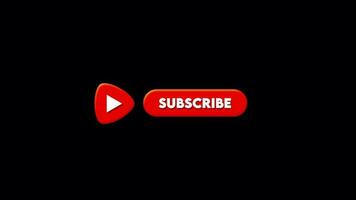 Trendy YouTube Subscribe Button video