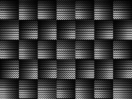 resumen cuadrado forma zigzag líneas modelo op Arte antecedentes. vector