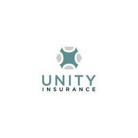 Unity Insurance Logo Design Vector