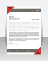 Business letterhead, Letterhead template with various colors, Letterhead template in flat  style, Modern company letterhead template design vector