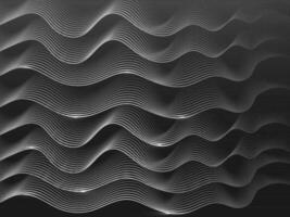 Animations of wave motion from particle field dance motion background for Futuristic digital rays concept. vector