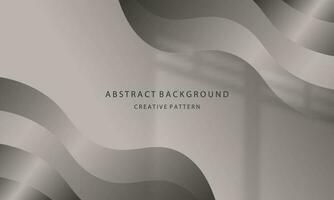 Abstract geometric gradient background Waves Elegant Gray Color Transparency Simple Attractive For EPS 10 Presentation vector