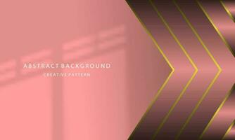 abstract background geometric gradient transparent arrow shape elegant pastel pink color attractive simple eps 10 vector