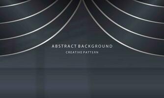 Abstract Geometric Gradient Transparent Background Curtain Shape navy blue color for elegant presentations Simple Attractive EPS 10 vector